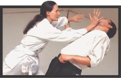 Aikido is a gentle martial art which combines breathing and meditation.